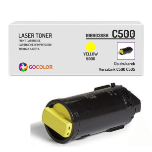 EOL Toner do XEROX C500 C505 106R03886 Yellow Zamiennik