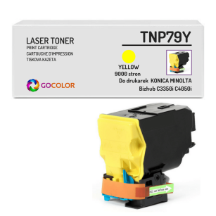 Toner do MINOLTA TNP79Y AAJW250 AAJW2D0 Bizhub C3350i C4050i Yellow Zamiennik