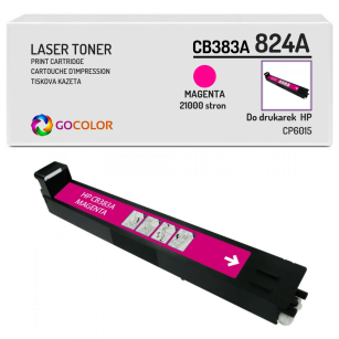 EOL Toner do HP CB383A 824A CP6015 CM6030 Magenta Zamiennik