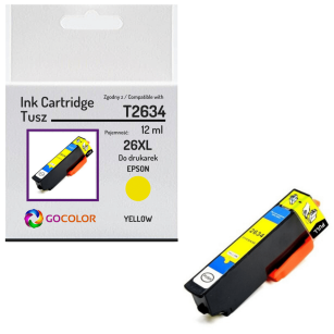 Tusz do EPSON T2634 26XL Yellow Zamiennik