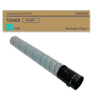 Toner TN321C A33K4D0 do Develop Ineo+ 224 284 Cyan