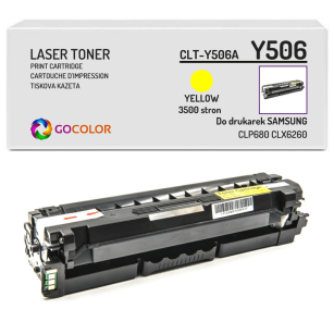 Toner do SAMSUNG CLP680 CLX6260 CLTY506L SU515A Yellow Zamiennik