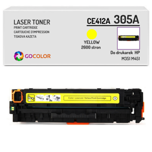 Toner do HP CE412A 305A M351 M451 Yellow Zamiennik