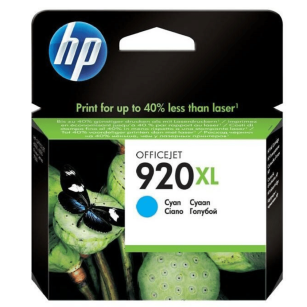 HP oryginalny Tusz CD972AE 920XL cyan