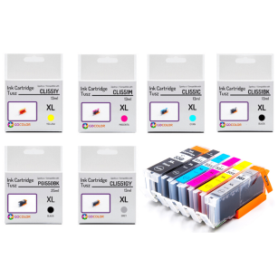 Tusz do CANON PGI550XL CLI551XL 6-pak black pigment / black / cyan / magenta / yellow zamiennik Multibox