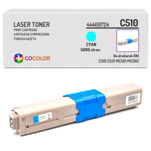 Toner do OKI C510 C511 C530 C531 MC561 MC562 dn, dnw, 44469724 Cyan zamiennik