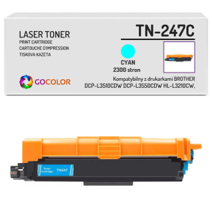 Toner do BROTHER TN247C Cyan Zamiennik