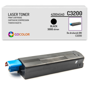 Toner do OKI C3200 n, 42804540 Black zamiennik