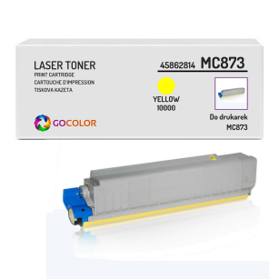 Toner do OKI MC873 45862814 Yellow Zamiennik