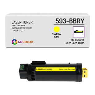 Toner do DELL H625 H825 S2825 593BBRY YGWT0 Yellow Zamiennik