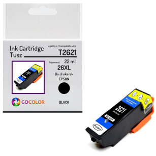 Tusz do EPSON T2621 26XL Black Zamiennik