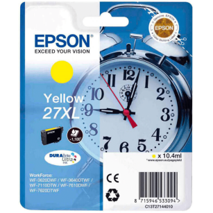 Epson oryginalny tusz 27XL T2714 C13T27144012 yellow