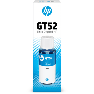 HP oryginalny Tusz butelka M0H54AE GT52 cyan