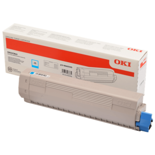 OKI oryginalny toner C833dn C833dt C833n C843dn 46443103 cyan