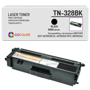 Toner do BROTHER TN328BK Black Zamiennik