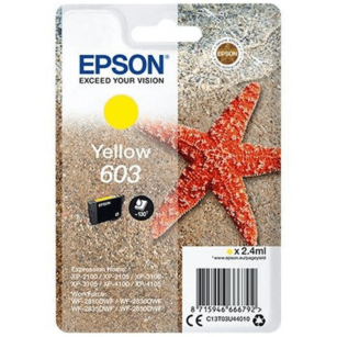 Epson oryginalny tusz 603 T03U4 C13T03U44010 yellow