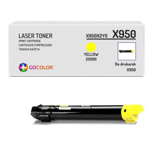 EOL Toner do LEXMARK X950 X950X2YG Yellow Zamiennik