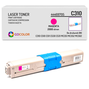 Toner do OKI C310 C330 C331 C530 C531 C510 C511 MC351 MC352 MC361 MC362 MC561 44469705 magenta zamiennik