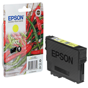 Epson oryginalny tusz 503 T09Q440 C13T09Q44010 XP5200 XP5205 WF2960DWF WF2965DWF yellow 3.3ml