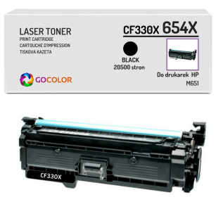 Toner do HP CF330X 654X M651 Black Zamiennik