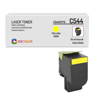 Toner do LEXMARK C544 C544X1YG Yellow Zamiennik