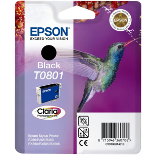 Epson oryginalny tusz T0801 C13T08014011 black