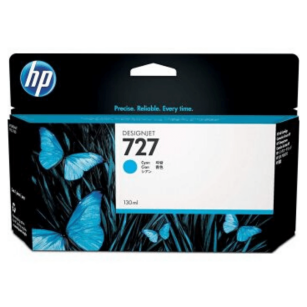 HP oryginalny Tusz B3P19A 727 cyan