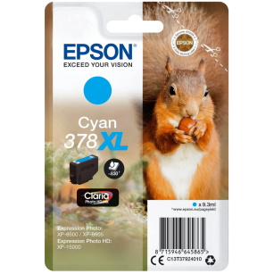 Epson oryginalny tusz 378XL T3792 C13T37924010 cyan