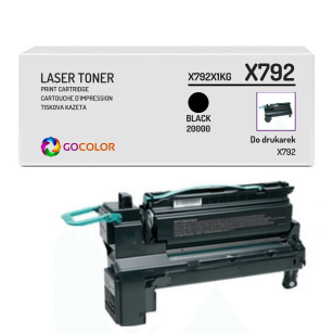 Toner do LEXMARK X792 X792X1KG Black Zamiennik