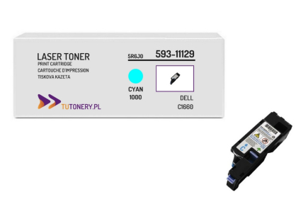 Toner do DELL C1660 59311129 Cyan Zamiennik