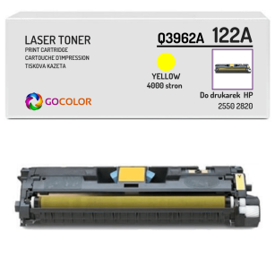 EOL Toner do HP Q3962A 122A 2550 2820 Yellow Zamiennik