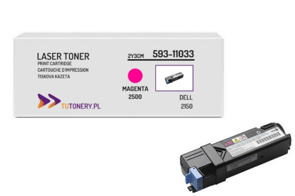 Toner do DELL 2150 2155 8WNV5 Magenta Zamiennik