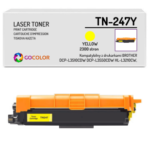 Toner do BROTHER TN247Y Yellow Zamiennik