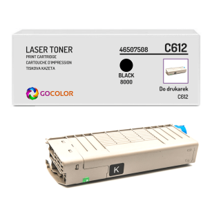 Toner do OKI C612 46507508 Black Zamiennik