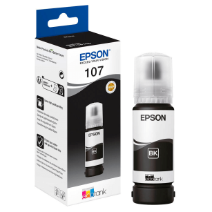 Epson oryginalny tusz 107 T09B1 C13T09B140 EcoTank ET18100 black 70ml