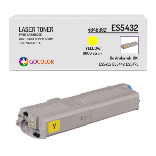 Toner do OKI ES5432 ES5442 ES5473 46490621 Yellow fabrycznie nowy