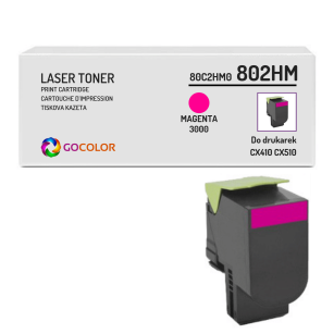 Toner do LEXMARK CX410 CX510 80C2HM0 Magenta Zamiennik