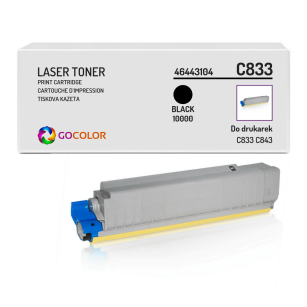 Toner do OKI C833 C843 46443104 Black Zamiennik