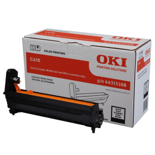 OKI oryginalny Bęben C610n C610dtn C610dn C610dm C610Cdn 44315108 black