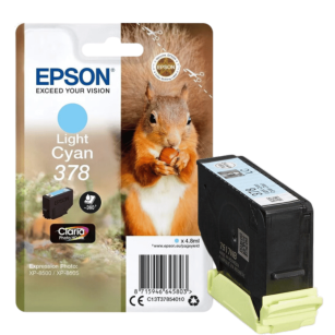 Epson oryginalny tusz 378 T3785 C13T37854010 light cyan