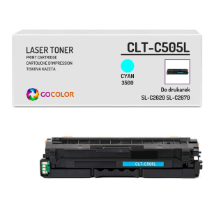 Toner do SAMSUNG SLC2620 SLC2670 CLTC505L Cyan Zamiennik