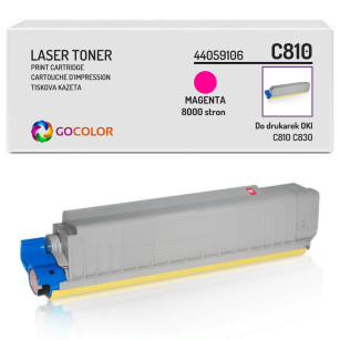 Toner do OKI C810 C830 n, dn, cdtn, dtn, 44059106 Magenta zamiennik