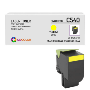 Toner do LEXMARK C540 C540H1YG Yellow Zamiennik