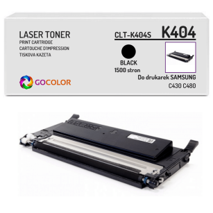 Toner do SAMSUNG C430 C480 CLTK404S Black Zamiennik