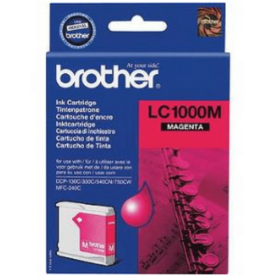 Brother oryginalny Tusz LC1000M magenta