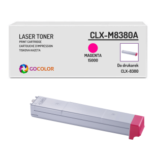 EOL Toner do SAMSUNG CLX8380 CLXM8380A Magenta Zamiennik