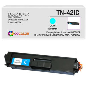 Toner do BROTHER TN421C Cyan Zamiennik