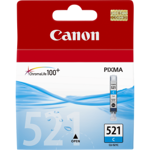 Canon oryginalny tusz CLI521C 2934B001 cyan