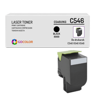 Toner do LEXMARK C546 C546U1KG Black Zamiennik