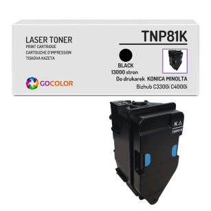 Toner do MINOLTA TNP81K AAJW151 AAJW1D2 Bizhub C3300i C4000i Black Zamiennik